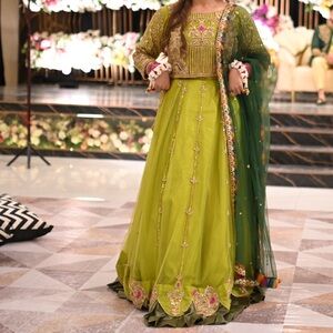 Zuria Dor inspired lengha choli
